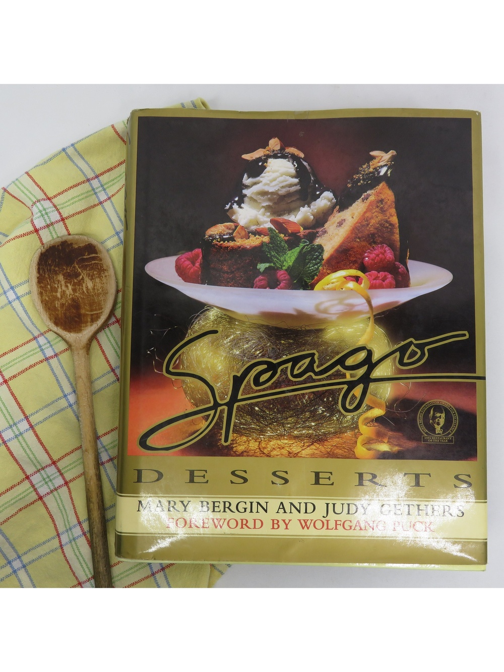Spago Desserts Cookbook Mary Bergin Judy Gethers Hardback Cook Book 1994 1st